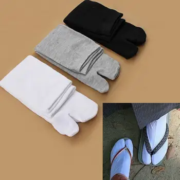 1 пара унисекс японское кимоно шлепки сандалии с раздельным носком tabi ninja geta носки