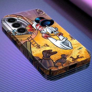 Disney Cartoon Donald Duck Чехол для телефона Samsung Galaxy S23 S22 Pro Plus Ultra 4G 5G A03 Funda Back Feilin Film Hard Cover