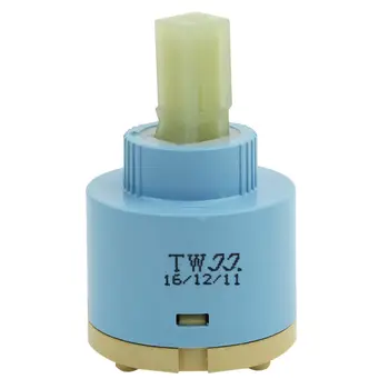 TWJJ Керамический картридж 40 мм для однорычажных смесителей Ванна/Кухня светло-голубой
