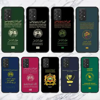 Алжирский чехол для телефона на паспорт для Samsung Galaxy S10 S20 S21 Note10 20Plus Ultra Shell