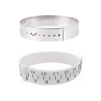 метрический браслет браслеты рука запястье металл измеритель мера размер 15 см-25 см
