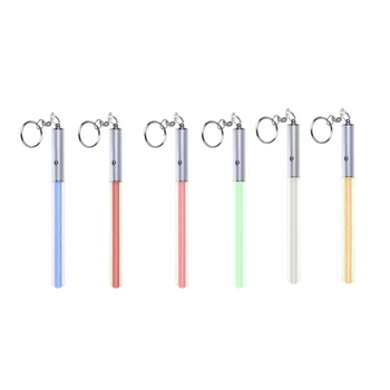  Подсветка брелков Светодиодный световой палка Световой меч для аксессуаров для сумки для ключей
