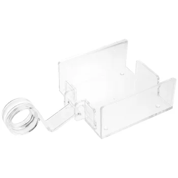 Прозрачный держатель для тканевой коробки Обеденный стол Подставка для салфеток Акриловые держатели для хранения тканевых салфеток