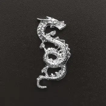 Стразы для дизайна ногтей Китайский зодиак Дракон Стразы для дизайна ногтей 10шт Блестящий сплав 3d металлические аксессуары для женских ногтей Dragon